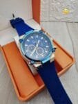 Gc Men’s Watch Blue Silicon Belt (1)