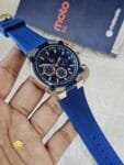 Gc Men’s Watch Blue Silicon Belt (1)