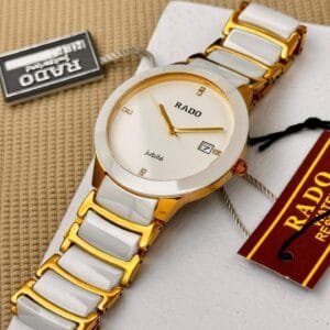 Round Dial Ceramic Men's Watch