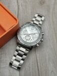 Men’s Chronograph Silver Watch (2)