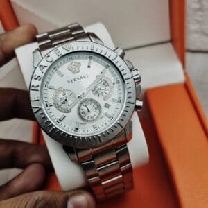 Men's Chronograph Silver Watch