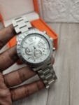 Men’s Chronograph Silver Watch (2)