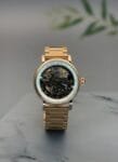 Mens Luxury Skeleton Automatic Wrist Watch