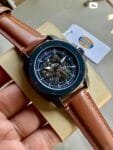 Fossil Meccanico Steel Black Pvd Case (2)