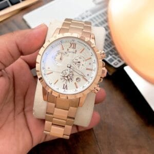Imported Quartz Machine Cash Round Watch