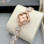 Elegant Women’s Watch – Sparkling AD Diamond Style
