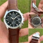 Men’s Classic Heritage Watch with Genuine Leather Strap and Steel Case (3)