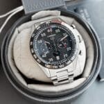 Men’s Steel Watch with Fine Brushed Case and Fixed Steel Bezel (1)