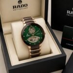 Premium Automatic Men’s Watch – 44mm Ceramic & Metal Edition