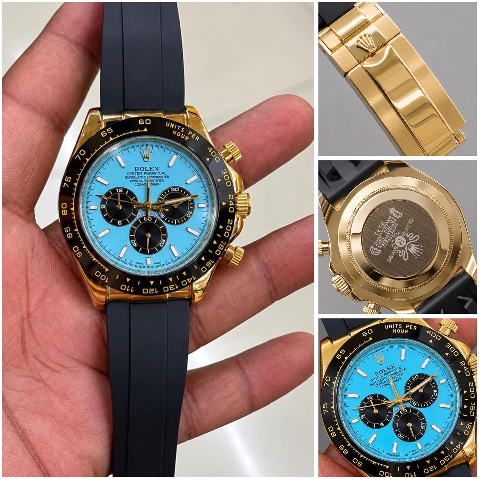 Classic Daytona Automatic Chronograph – Black Fiber Strap Edition (4)