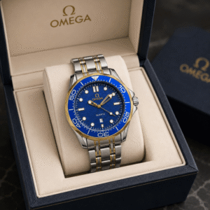 Classic Seamaster Men's Watch – Stainless Steel Date Edition