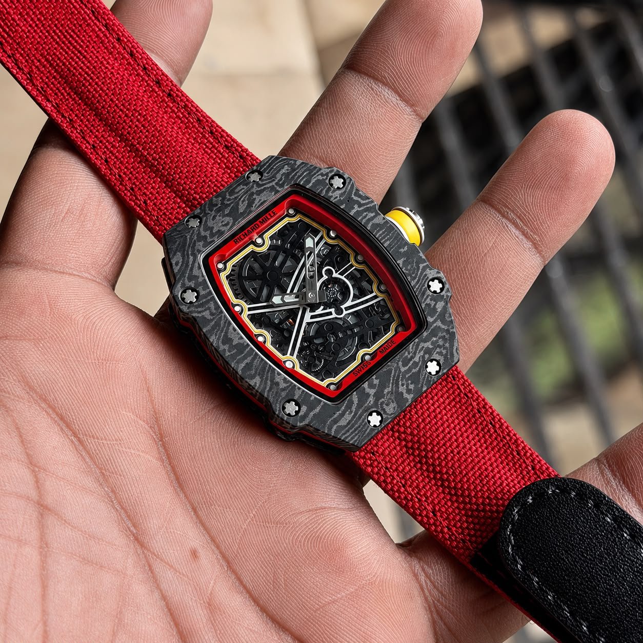 Premium Designer Sport Watch – High-Performance Velcro Strap Edition