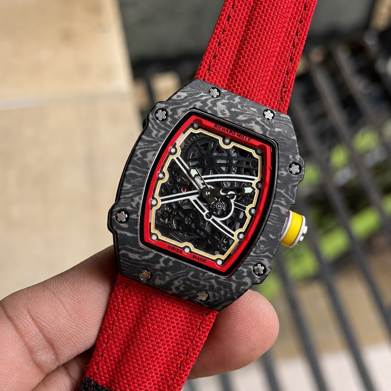 Premium Designer Sport Watch – High-Performance Velcro Strap Edition