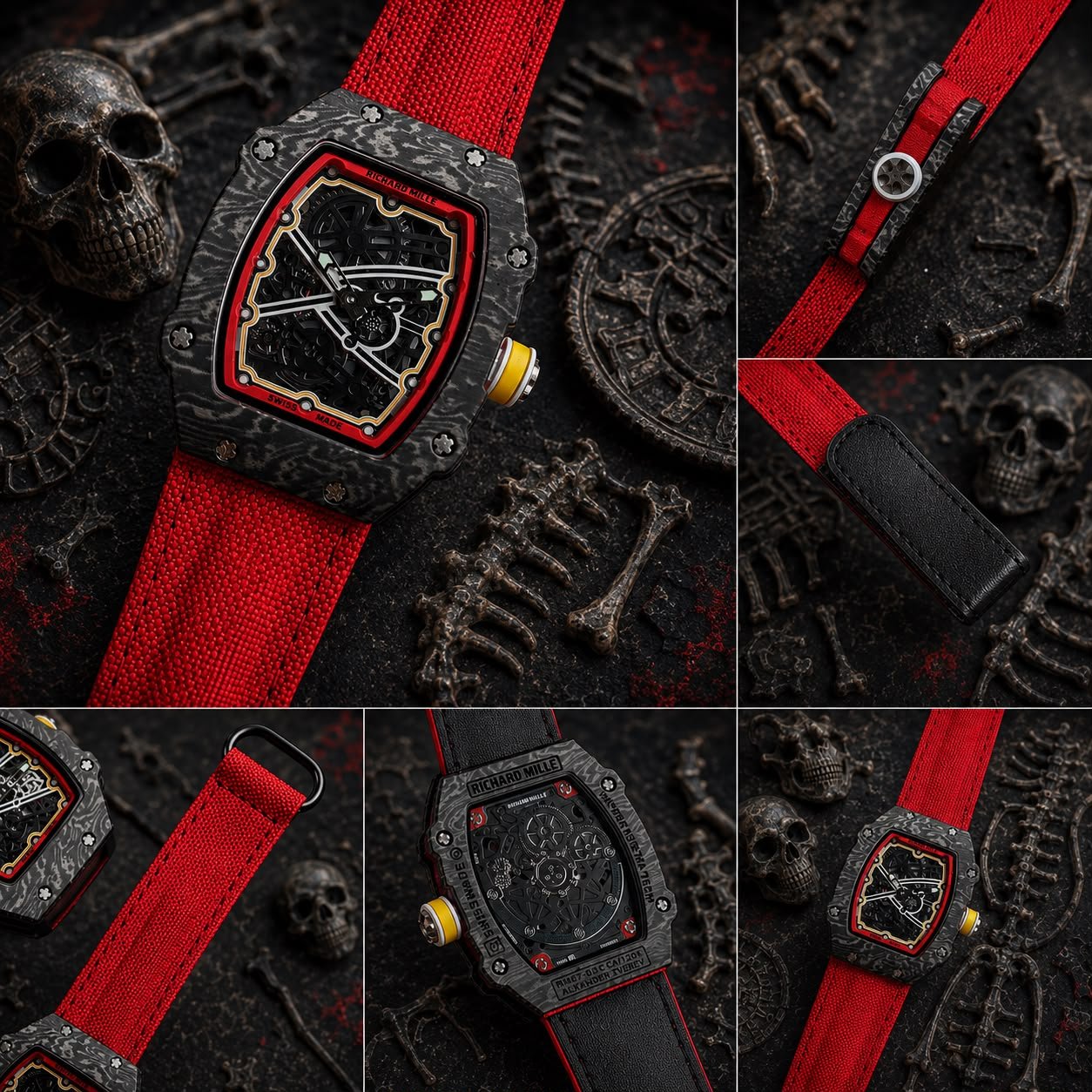 Premium Designer Sport Watch – High-Performance Velcro Strap Edition