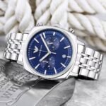 Men’s Executive Metal Strap Watch – Precision Analog Edition