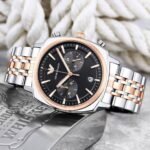Men’s Executive Metal Strap Watch – Precision Analog Edition