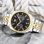 Men’s Executive Metal Strap Watch – Precision Analog Edition