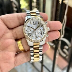 Lexington Rose Gold Chronograph Women's Watch – Red Dial 38mm