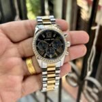 Lexington Rose Gold Chronograph Women’s Watch – Red Dial 38mm