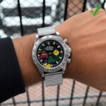 Daytona Multicoloured Dial Chronograph – Stainless Steel Mesh Edition