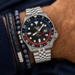 Premium GMT Automatic Men’s Watch – Dual Time Sport 43mm