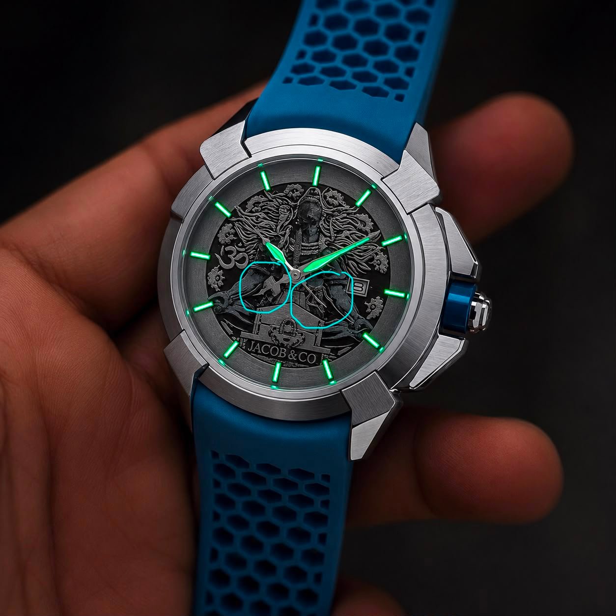 Vrudra Edition Luxury Designer Men's Watch – Premium Aesthetic