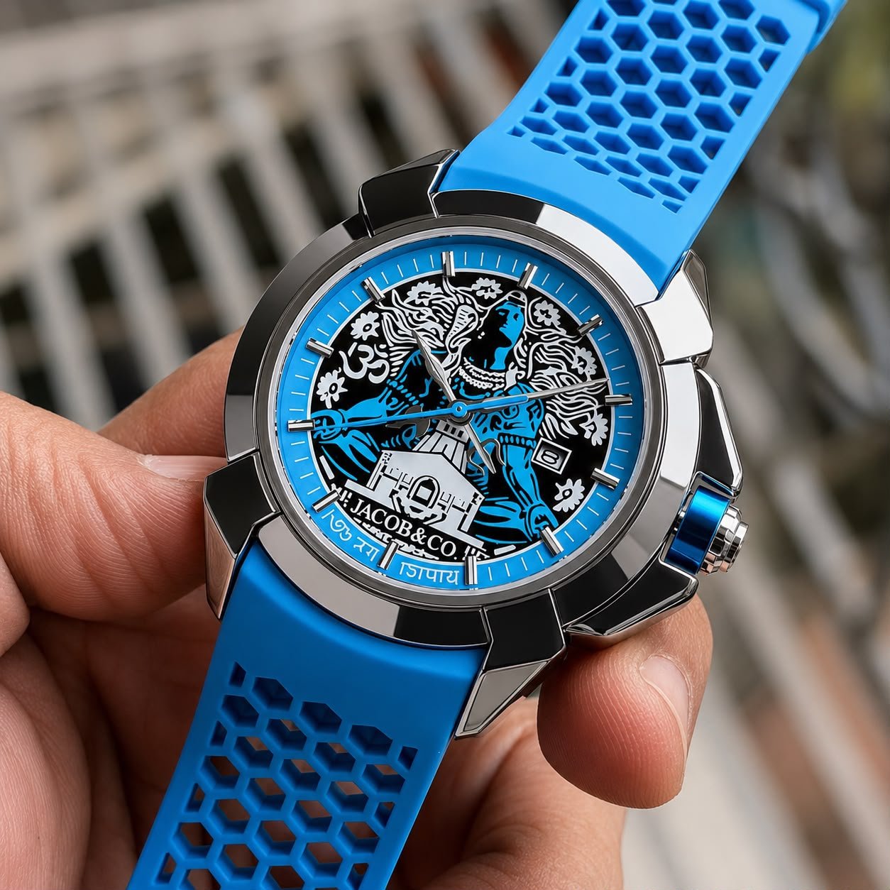 Vrudra Edition Luxury Designer Men's Watch – Premium Aesthetic