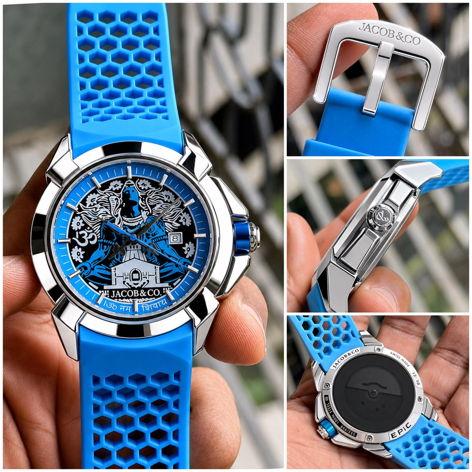 Vrudra Edition Luxury Designer Men's Watch – Premium Aesthetic