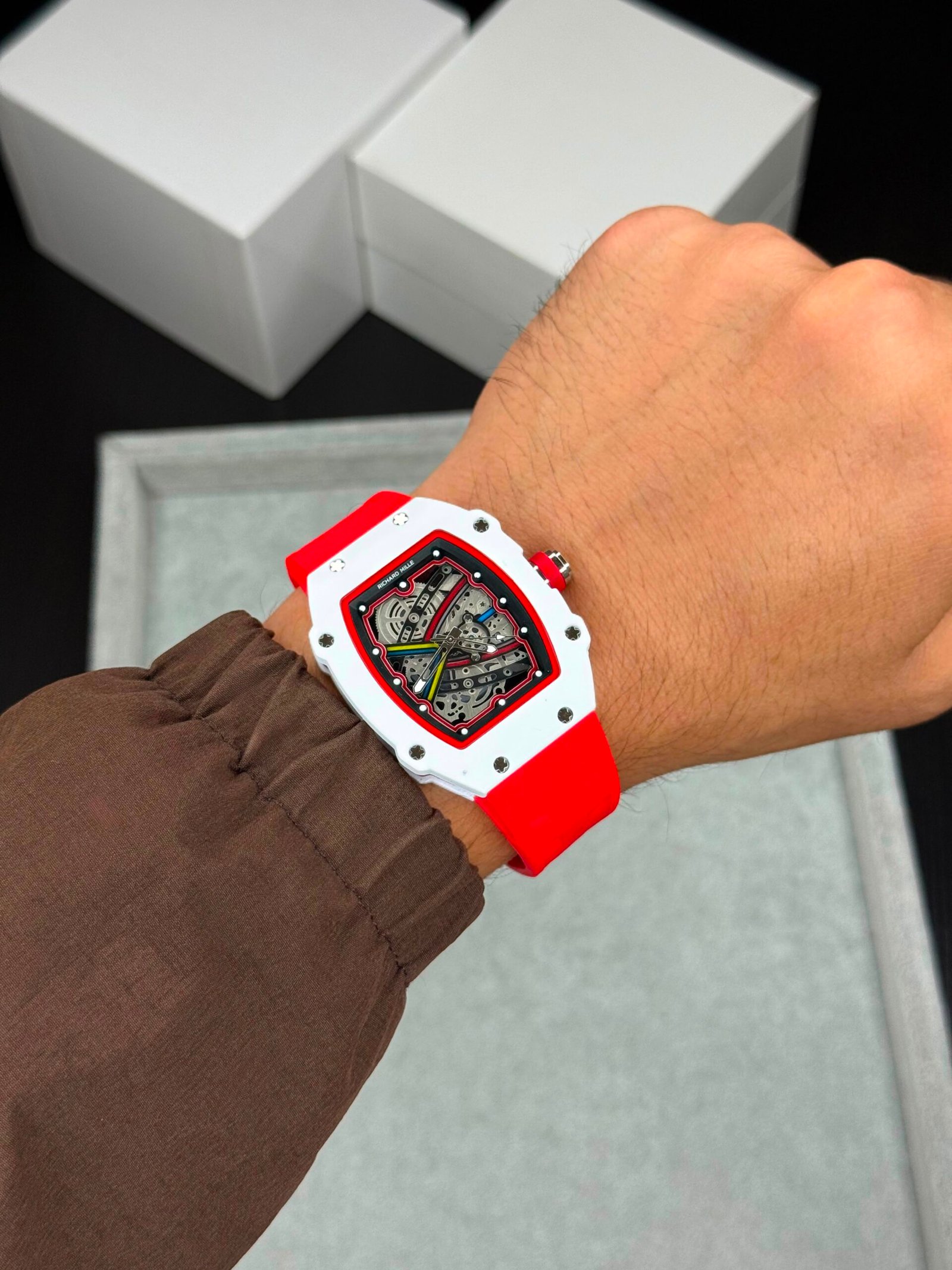 Premium Designer Sport Watch – High-Performance Velcro Strap Edition