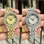 Luxury Gold Harlowe Women's Watch – Crystal Studded 38mm