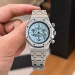 Royal Oak Chronograph Men's Watch – 41mm Silver Steel Edition