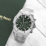 Royal Oak Chronograph Men’s Watch – 41mm Silver Steel Edition