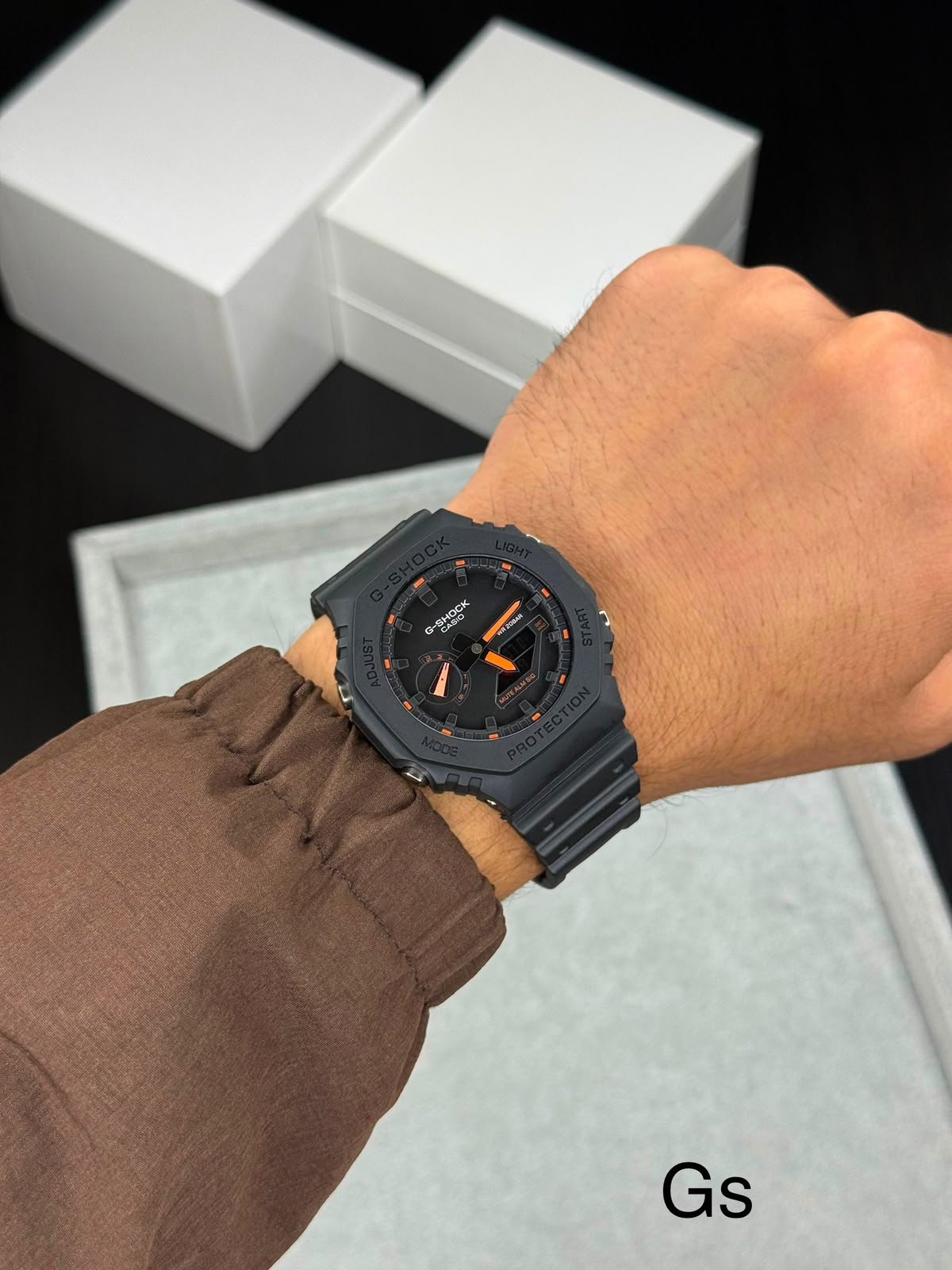Rugged Digital-Analog Sports Watch – Shock Resistant Resin Edition