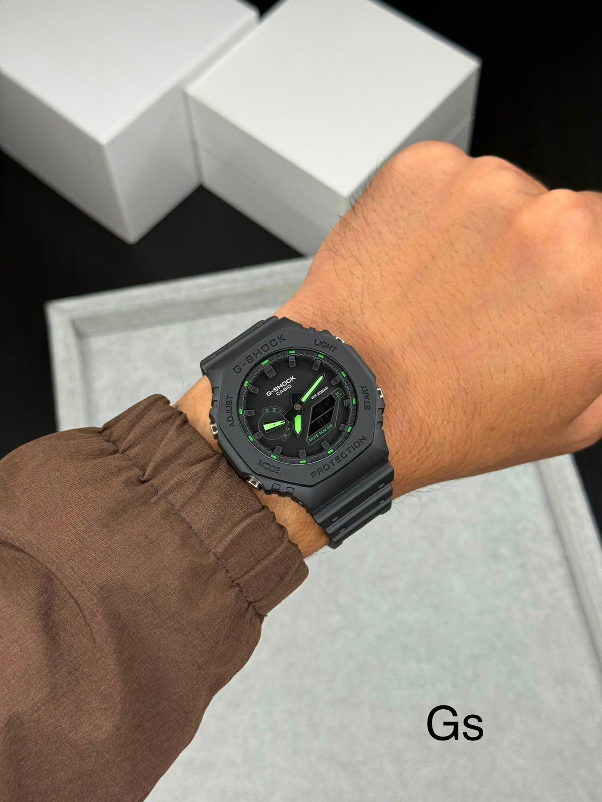 Rugged Digital-Analog Sports Watch – Shock Resistant Resin Edition