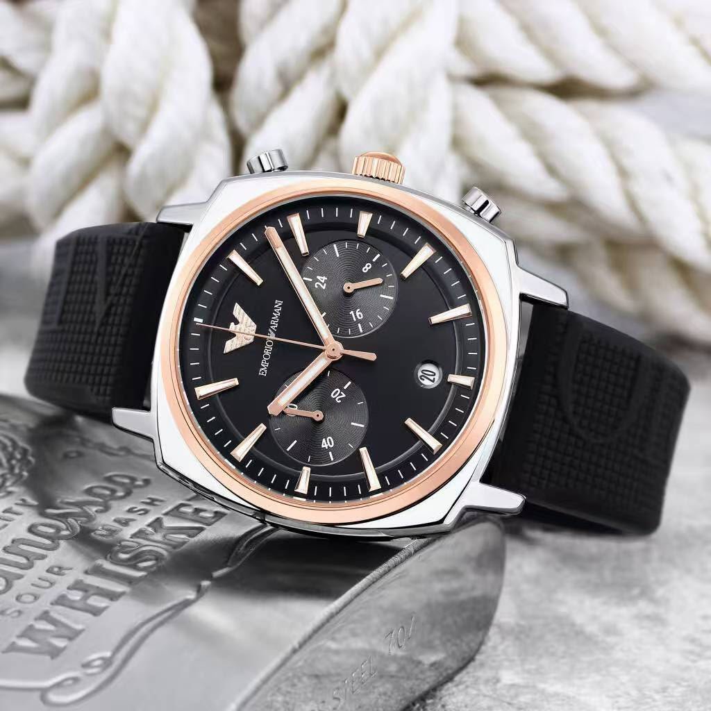 Exclusive Men's Analog Watch – Fiber Strap Edition
