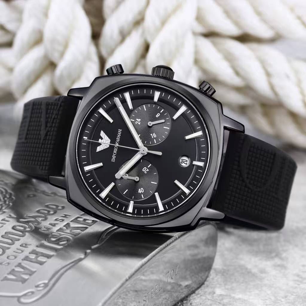 Exclusive Men's Analog Watch – Fiber Strap Edition
