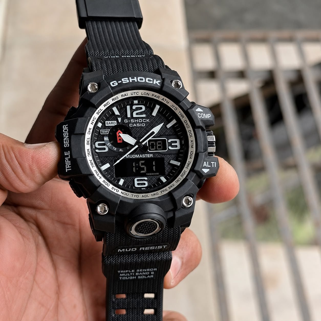 Rugged G-Style Hybrid Men's Watch – Shock Resistant Sport Edition