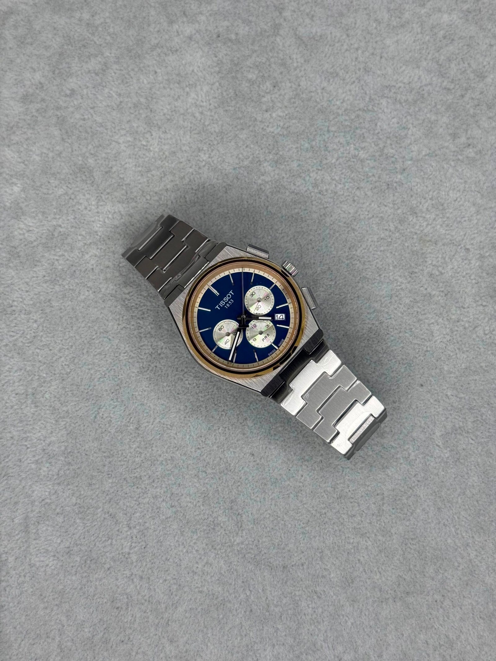 Men's PRX Chronograph Watch – Blue Dial & Sapphire Glass 42mm