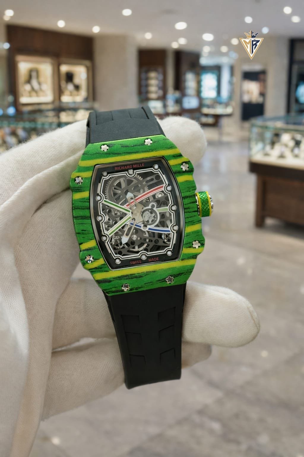 Premium Designer Sport Watch – High-Performance Velcro Strap Edition
