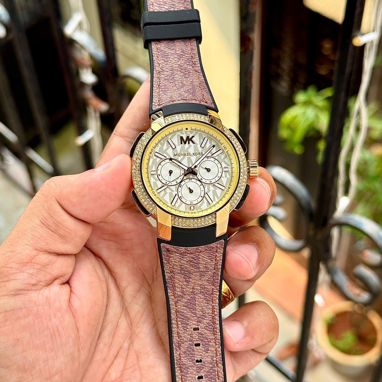 Luxury Sidney Multi-Function Women's Watch – Rose Gold Crystal Edition