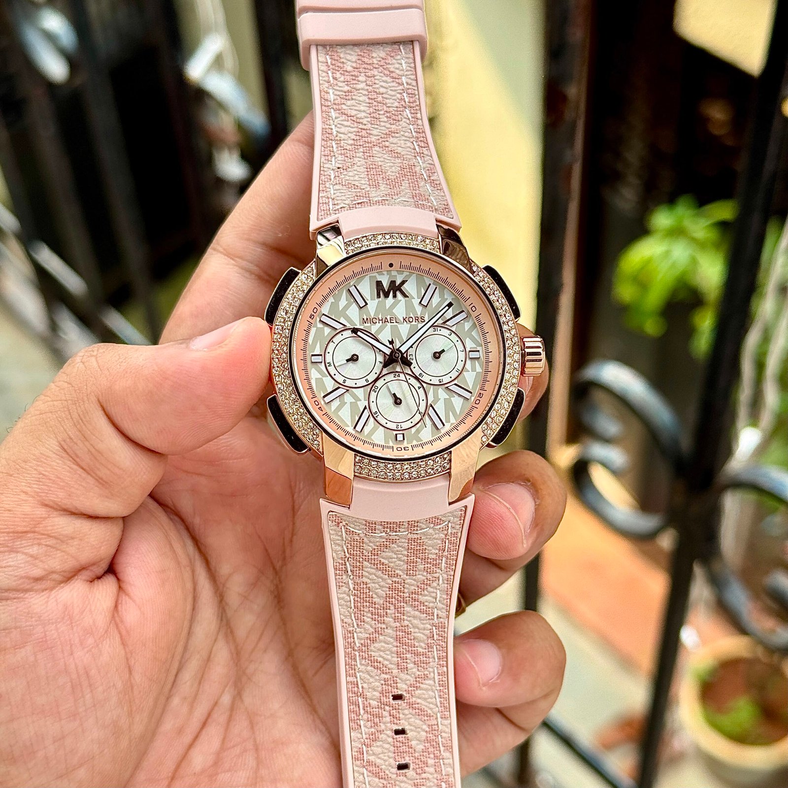 Luxury Sidney Multi-Function Women's Watch – Rose Gold Crystal Edition