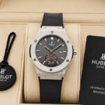 Men’s Designer Fiber Strap Watch – Precision Analog Date Edition