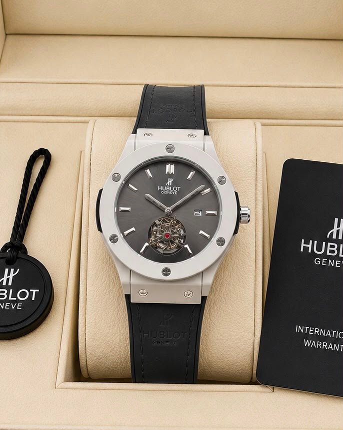 Men's Designer Fiber Strap Watch – Precision Analog Date Edition