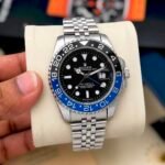 Premium GMT Men’s Watch – Heavy Stainless Steel Date Edition