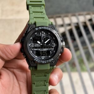 Rugged G-Style Hybrid Men's Watch – Shock Resistant Sport Edition