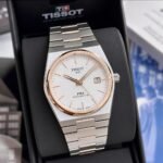 Slim PRX Automatic Men's Watch – 40mm White Textured Dial