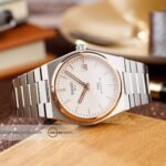 Slim PRX Automatic Men’s Watch – 40mm White Textured Dial