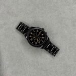 Men’s Grant Chronograph Watch – All-Black Stainless Steel 42mm