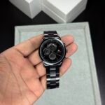 Men’s Multifunction Chronograph Watch – Green Dial 42mm
