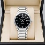 Premium Men’s Quartz Watch – Stainless Steel Date Edition